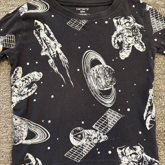 Pajamas - Toddler Pajamas - Set of 3 - Long & Short - Size 5T - Carter's - Picture 7 of 8